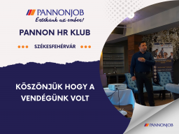 A Pannon HR Klub 3. állomása: Székesfehérvár